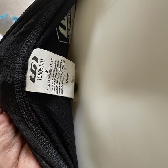 Louis Garneau Padded Black / Fuchsia Cycling Shorts XS S 0 2 4 WOMENS NWT NEW - Picture 10 of 10